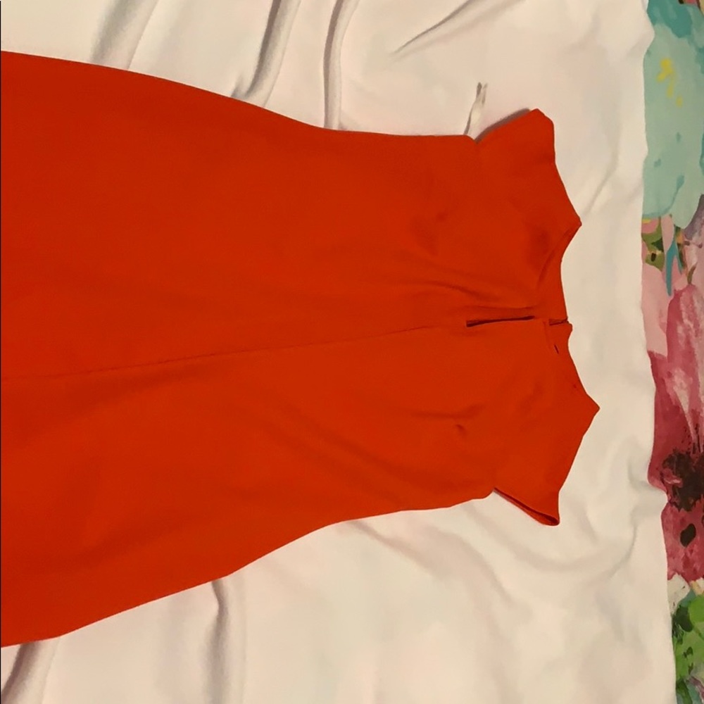 Orange dress
